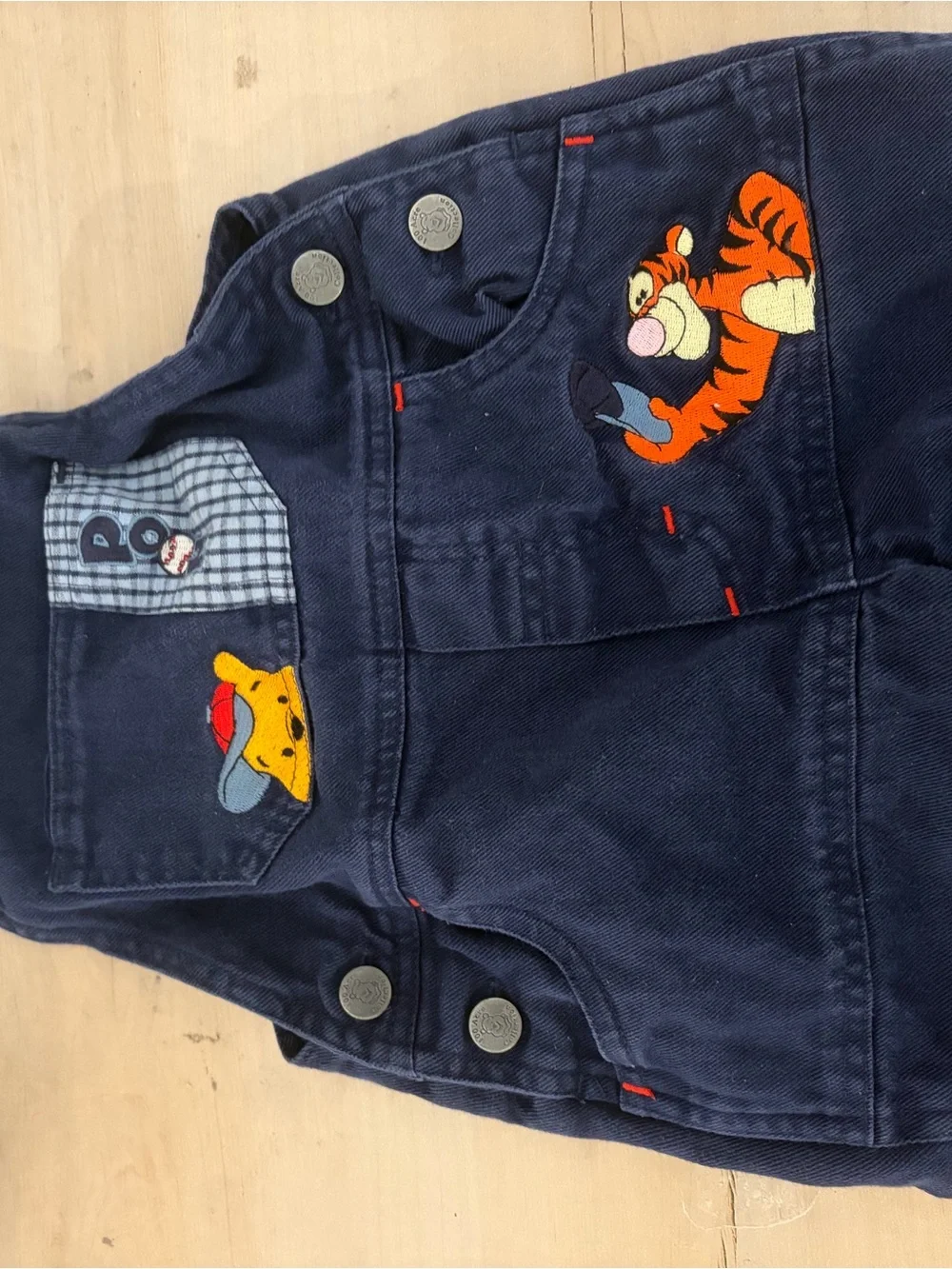 Elmo Denim Shortalls - Blue Kids Overalls